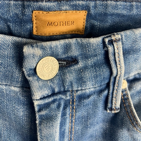 MOTHER Denim Looker Ankle Fray Size 26 in Birds of Paradise - Picture 2 of 6
